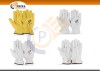 Goat Grain Cow Split Leather Driving Gloves Reflective Safety Clothing Comfortable Abrasion Resistant for Work